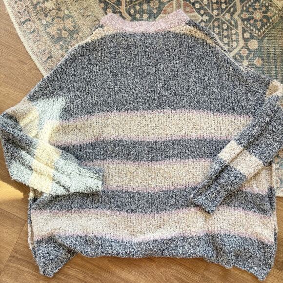 Free People BRB Striped Tunic Sweater - Picture 7 of 8